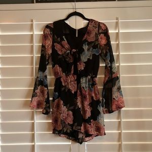 Floral Romper
